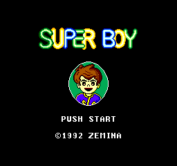 Super Boy 4 Title Screen